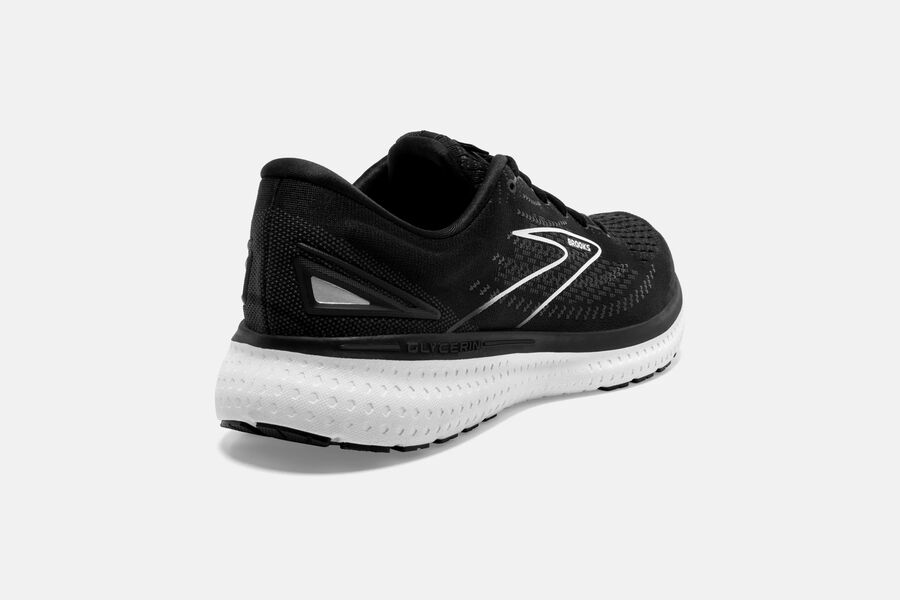 Brooks Glycerin 19 Road Loopschoenen Heren - Zwart/Wit - 842197NYT